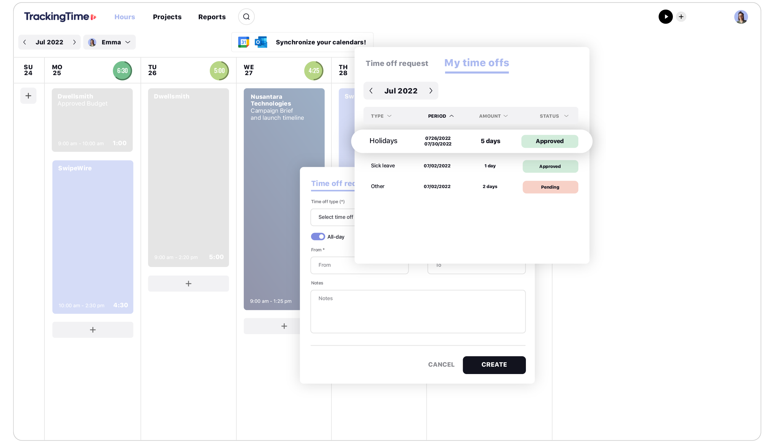 Attendance tracking